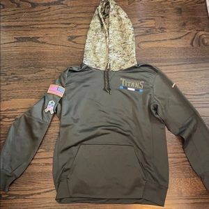 Nike Titans Hoodie Large